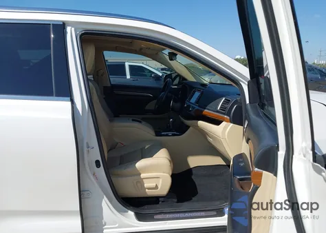 2018 Toyota Highlander Limited Platinum из США, поврежденный, VIN 5TDYZRFH5JS246020